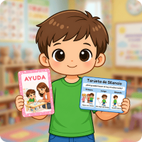 Tarjetas de Apoyo y Calma - Niño